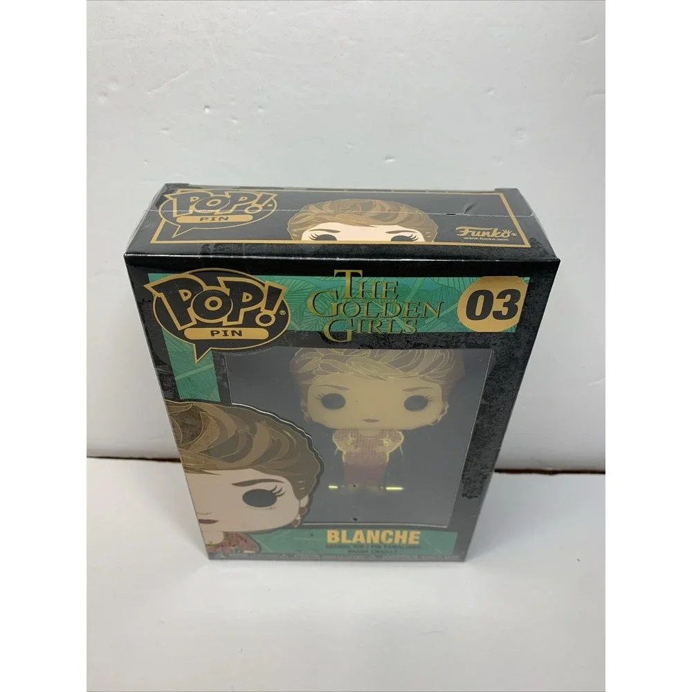 Funko Pop Pin: The Golden Girls - Blanche‎ # 03 Collectible Enamel Pin New - Picture 2 of 6